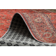 PASSATOIA gommata LOTUS TRADITION 58160 Classico, ornamento rosso lavabile 120cm