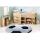 BAMBINO 2139 circle washing carpet Football for children anti-slip - black / white - SECOND-RATE PRODUCT