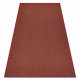 Fitted carpet KINGSTON Zigzag terracotta 