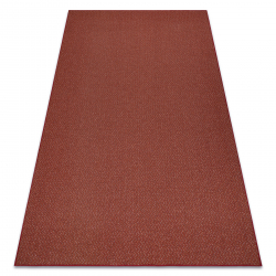 Fitted carpet KINGSTON Zigzag terracotta 