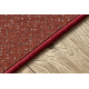 Fitted carpet KINGSTON Zigzag terracotta 