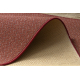 Fitted carpet KINGSTON Zigzag terracotta 