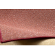 Fitted carpet KINGSTON Zigzag terracotta 