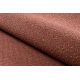 Fitted carpet KINGSTON Zigzag terracotta 