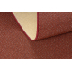 Fitted carpet KINGSTON Zigzag terracotta 