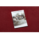 Fitted carpet FORTESSE 0017 red