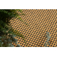 Fitted carpet DERBY 51 yellow / blue