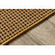 Fitted carpet DERBY 51 yellow / blue