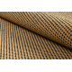 Fitted carpet DERBY 51 yellow / blue