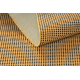 Fitted carpet DERBY 51 yellow / blue