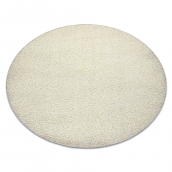 Teppich - Teppichboden Kreis PROMO SHAGGY Twister Creme - ZWEITKLASSIGES PRODUKT