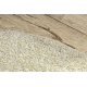 Fitted carpet circle PROMO SHAGGY Twister cream - SECOND-RATE PRODUCT