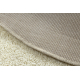 Teppe - matte sirkel PROMO SHAGGY Twister krem - ANDRE RATE PRODUKT 