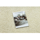 Fitted carpet circle PROMO SHAGGY Twister cream - SECOND-RATE PRODUCT