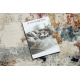 DISTIN 0144B wit / roze / poeder modern tapijt, loper - Abstractie, vintage, franjes
