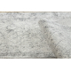 DISTIN 0200A grey / light grey / white modern carpet, runner - Rhombuses, frame, vintage, fringes