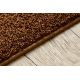 Fitted carpet SPARKLING mokka 933 brown