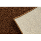 Fitted carpet SPARKLING mokka 933 brown