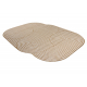 Tapis en sisal ORGANIC 1835 Géométrique écru / naturel – forme irrégulière moderne