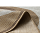 ORGANIC 2123 sisalvaip Kivi looduslik / ecru – modernne ebaregulaarne kuju