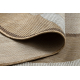 ORGANIC 2123 sisalvaip Kivi looduslik / ecru – modernne ebaregulaarne kuju