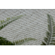ORGANIC 2125 sisal tæppe Sten ecru / sort – naturlig, moderne uregelmæssig form