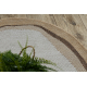 ORGANIC 2125 sisal preproga Kamen ecru / naravna – moderna nepravilna oblika