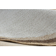 ORGANIC 2125 sisalvaip Kivi ecru / looduslik – modernne ebaregulaarne kuju