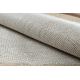 ORGANIC 2125 sisal preproga Kamen ecru / naravna – moderna nepravilna oblika