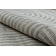 Tapete de sisal ORGANIC 2131 Geométrico cru / cinzento – natural, moderno, formato irregular