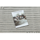 Tapete de sisal ORGANIC 2131 Geométrico cru / cinzento – natural, moderno, formato irregular