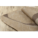 ORGANIC 2739 sizalio kilimas Akmuo natūralus / ekru – modernus, netaisyklingos formos