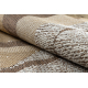 ORGANIC 2739 sisalmatto Kivi luonnollinen / ecru – moderni epäsäännöllinen muoto
