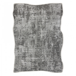 Tapis en sisal ORGANIC 2755 Abstraction écru / gris – naturel, forme irrégulière moderne