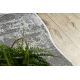 ORGANIC 2755 sizalio kilimas Abstrakcijos ekru / pilka – natūralus, modernus, netaisyklingos formos