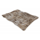 Tapete de sisal ORGANIC 2755 Abstração cru / natural – moderno, formato irregular