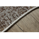 Tapete de sisal ORGANIC 2755 Abstração cru / natural – moderno, formato irregular