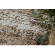 Tapete de sisal ORGANIC 2755 Abstração cru / natural – moderno, formato irregular