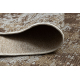 Tapete de sisal ORGANIC 2755 Abstração cru / natural – moderno, formato irregular