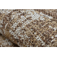Tapete de sisal ORGANIC 2755 Abstração cru / natural – moderno, formato irregular