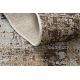 Tapete de sisal ORGANIC 2755 Abstração cru / natural – moderno, formato irregular