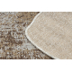Tapete de sisal ORGANIC 2755 Abstração cru / natural – moderno, formato irregular