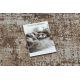 Tapete de sisal ORGANIC 2755 Abstração cru / natural – moderno, formato irregular