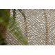 Tapete de sisal ORGANIC 2743 Porta-malas cru / natural – moderno, formato irregular