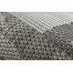 Tapete de sisal ORGANIC 2769 Geométrico cru / cinzento – natural, moderno, formato irregular