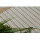 ORGANIC 2769 sizalio kilimas Geometrinis ekru / natūralus – modernus, netaisyklingos formos