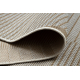 ORGANIC 2769 sizalio kilimas Geometrinis ekru / natūralus – modernus, netaisyklingos formos