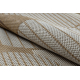 ORGANIC 2769 sizalio kilimas Geometrinis ekru / natūralus – modernus, netaisyklingos formos