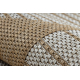 ORGANIC 2769 sizalio kilimas Geometrinis ekru / natūralus – modernus, netaisyklingos formos