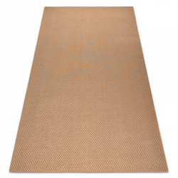 Covor - Mocheta TRAFFIC DIAMOND 650ab Romburi bej / negru